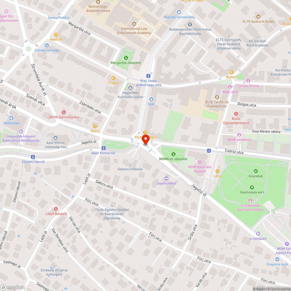 Kidőlt KRESZ tábla bejelentés helye