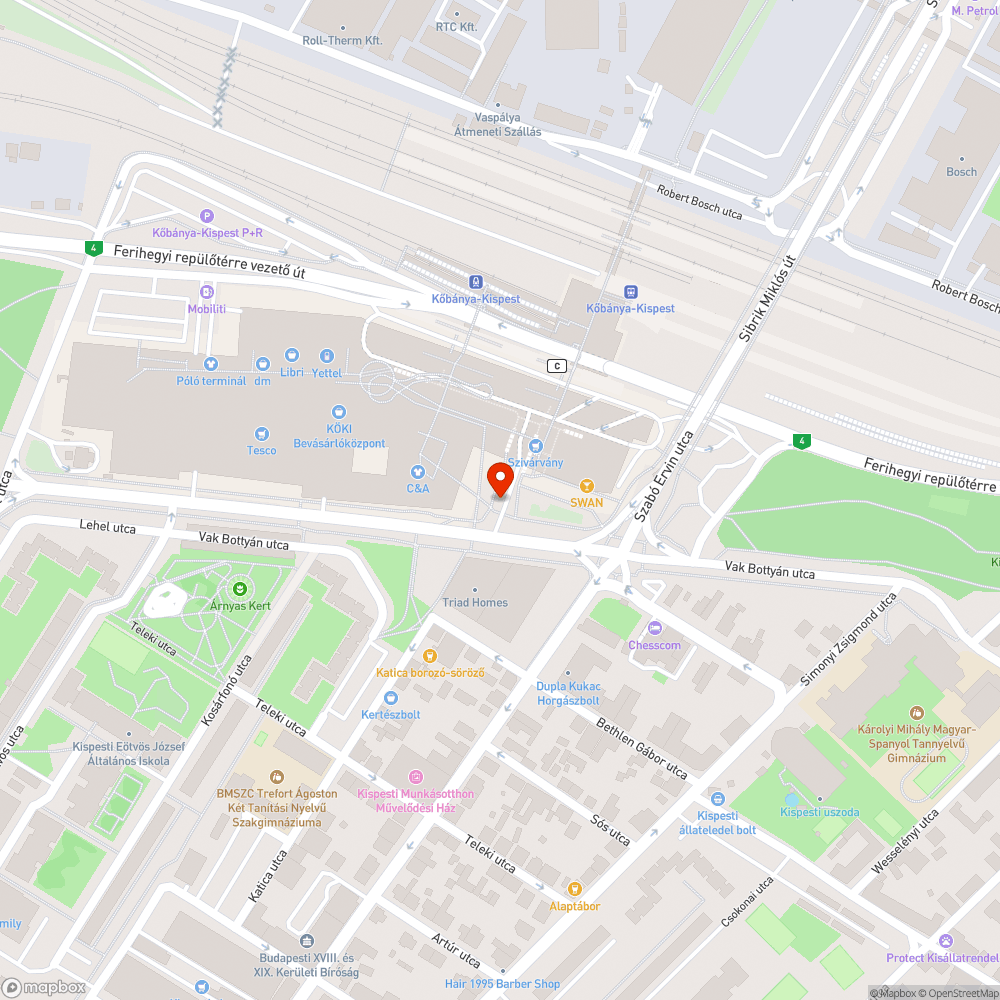 Elhajlott, letört táblák bejelentés helye