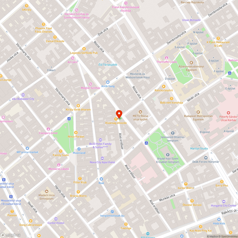 Keskeny járda bejelentés helye