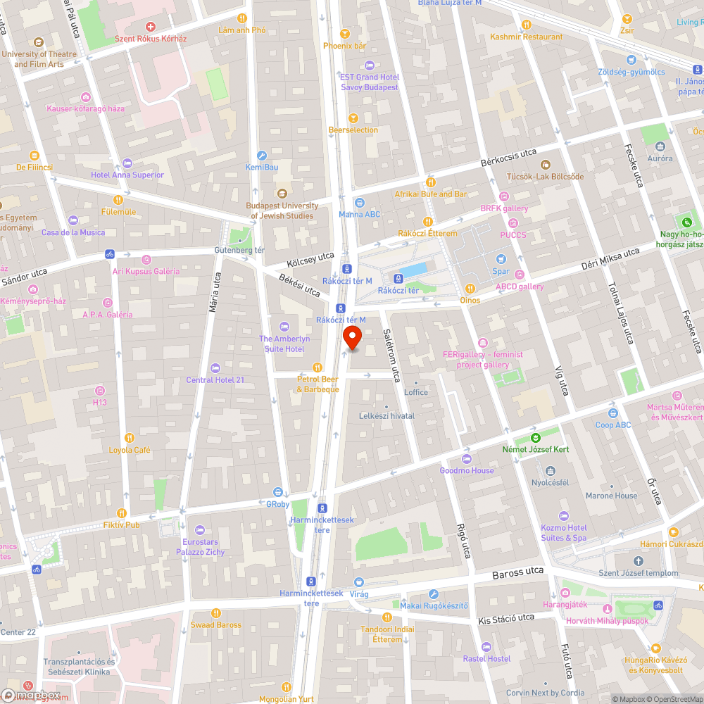 Kopott pad bejelentés helye