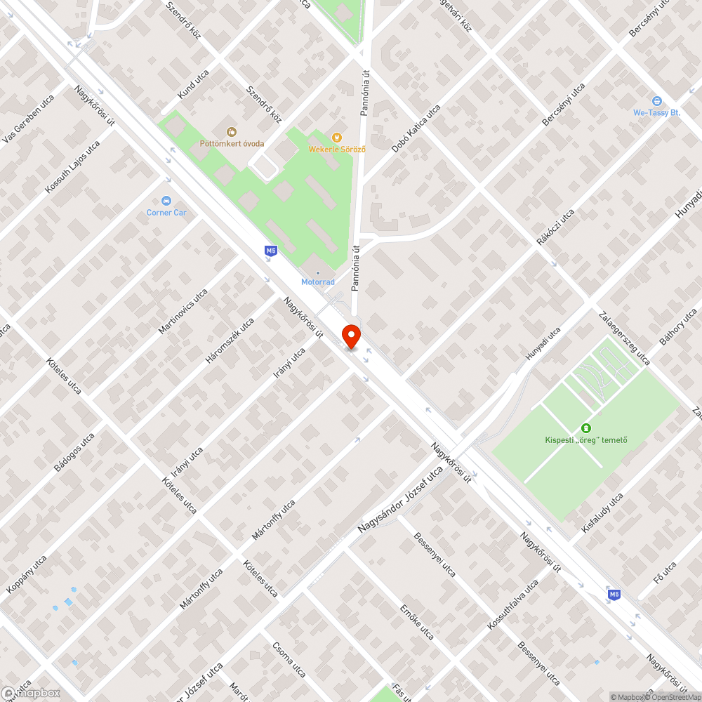 Buszmegálló közvetlen környezetében szemét bejelentés helye