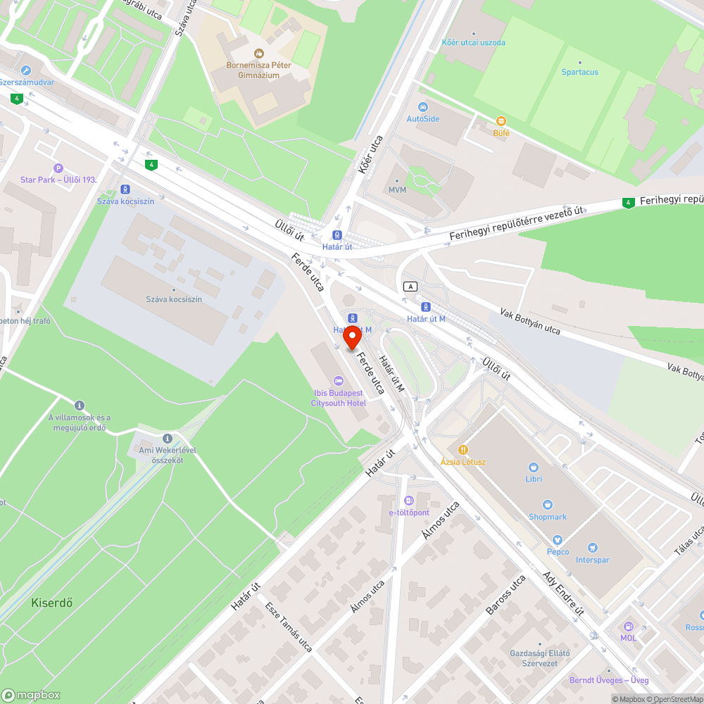 kiálló csavarok a járdából bejelentés helye