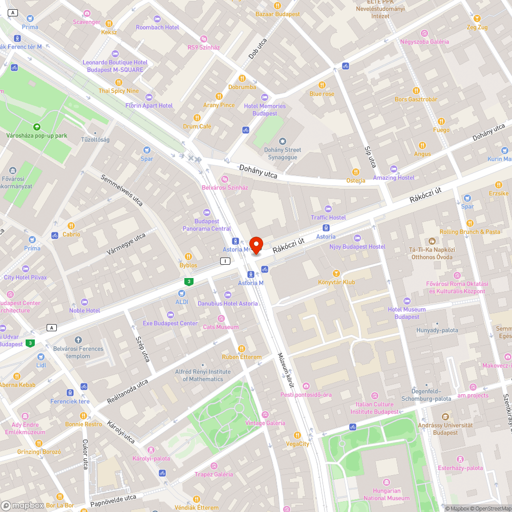 Villogó tábla bejelentés helye