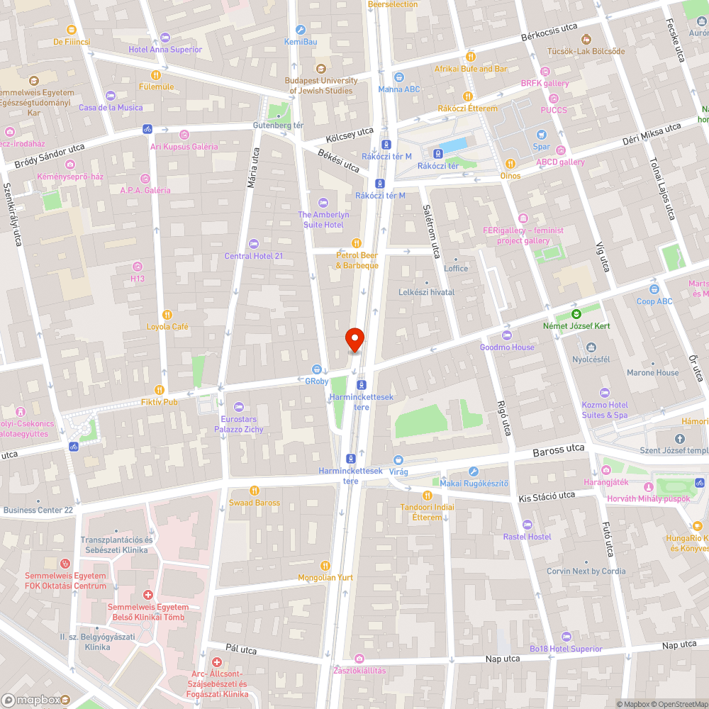 Hiányzó pollerek bejelentés helye