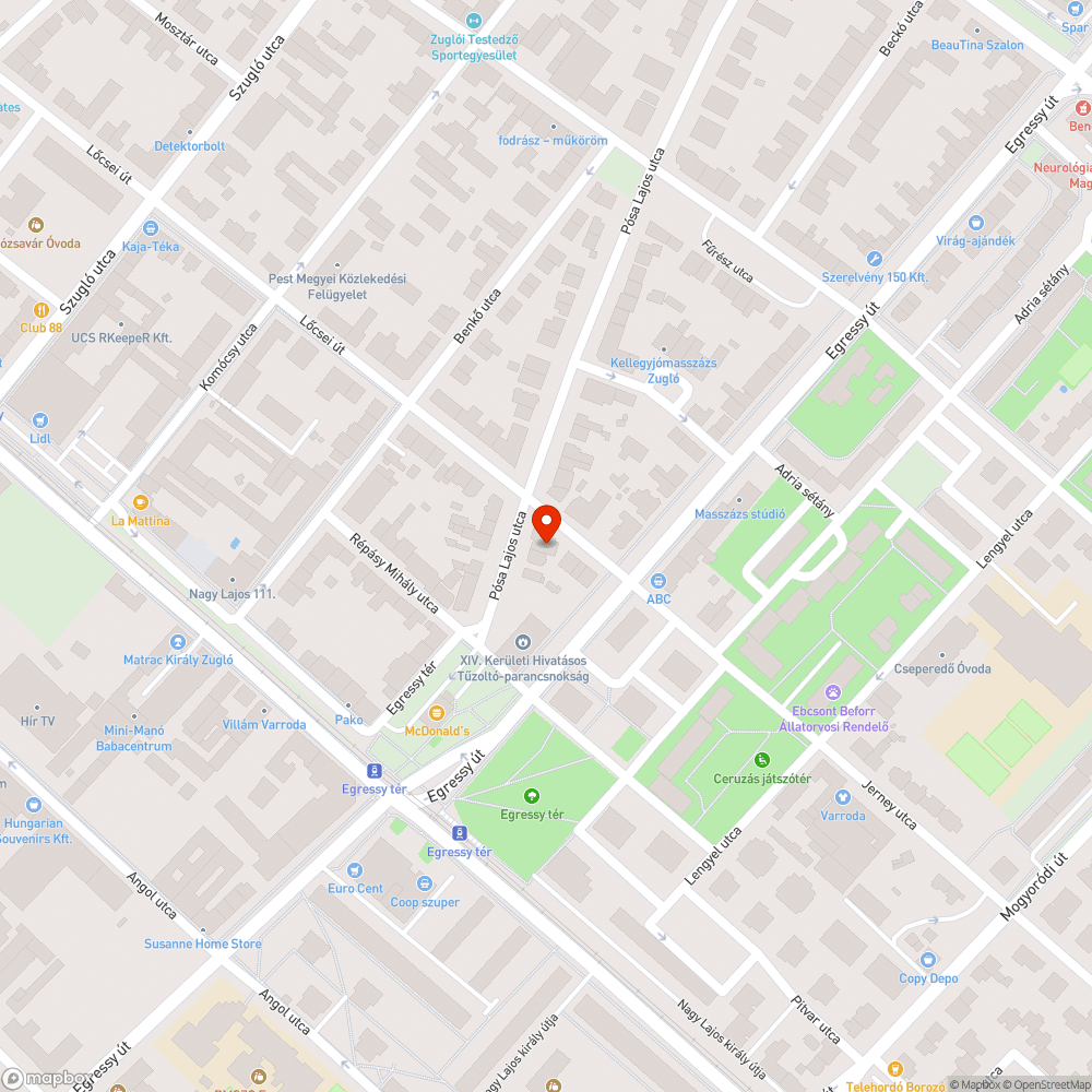 Letört lépcső bejelentés helye