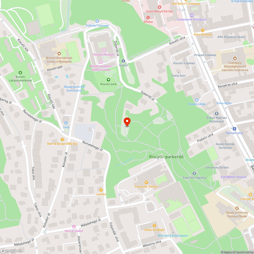 Szemetes parkerdő :( bejelentés helye