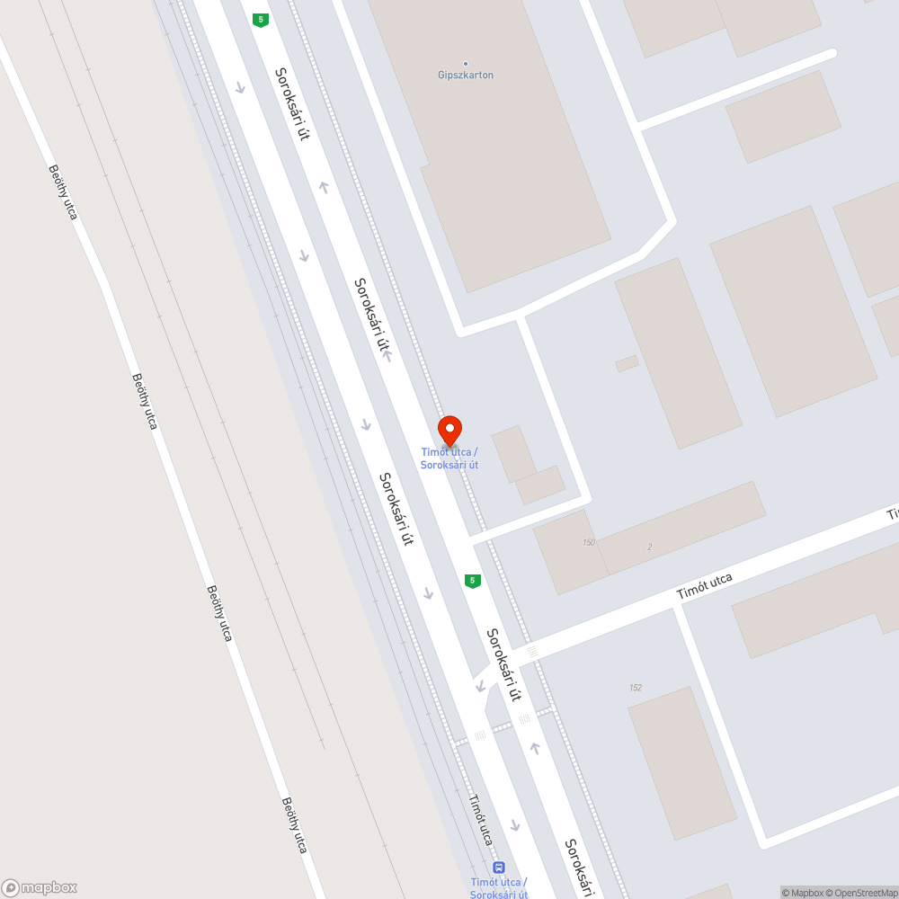 Hiányzó tábla bejelentés helye