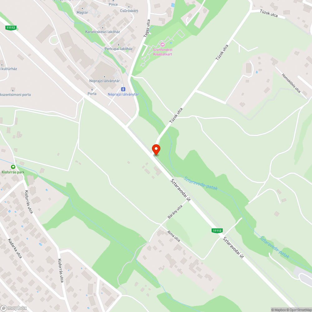 Szemétdomb a sztaravodai/túzok utca sarkán bejelentés helye