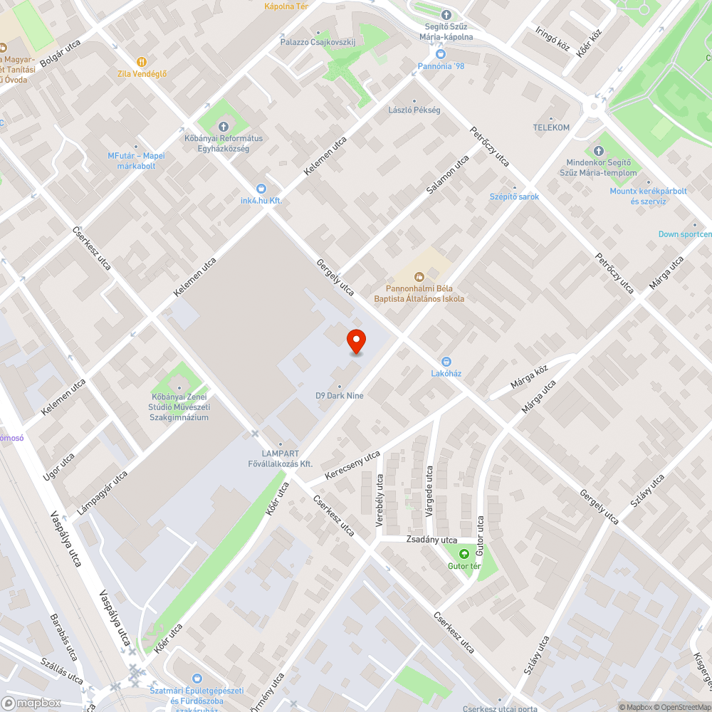 Elfordult és megdőlt táblák bejelentés helye