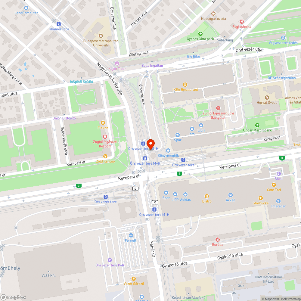 Kiégett lámpák bejelentés helye