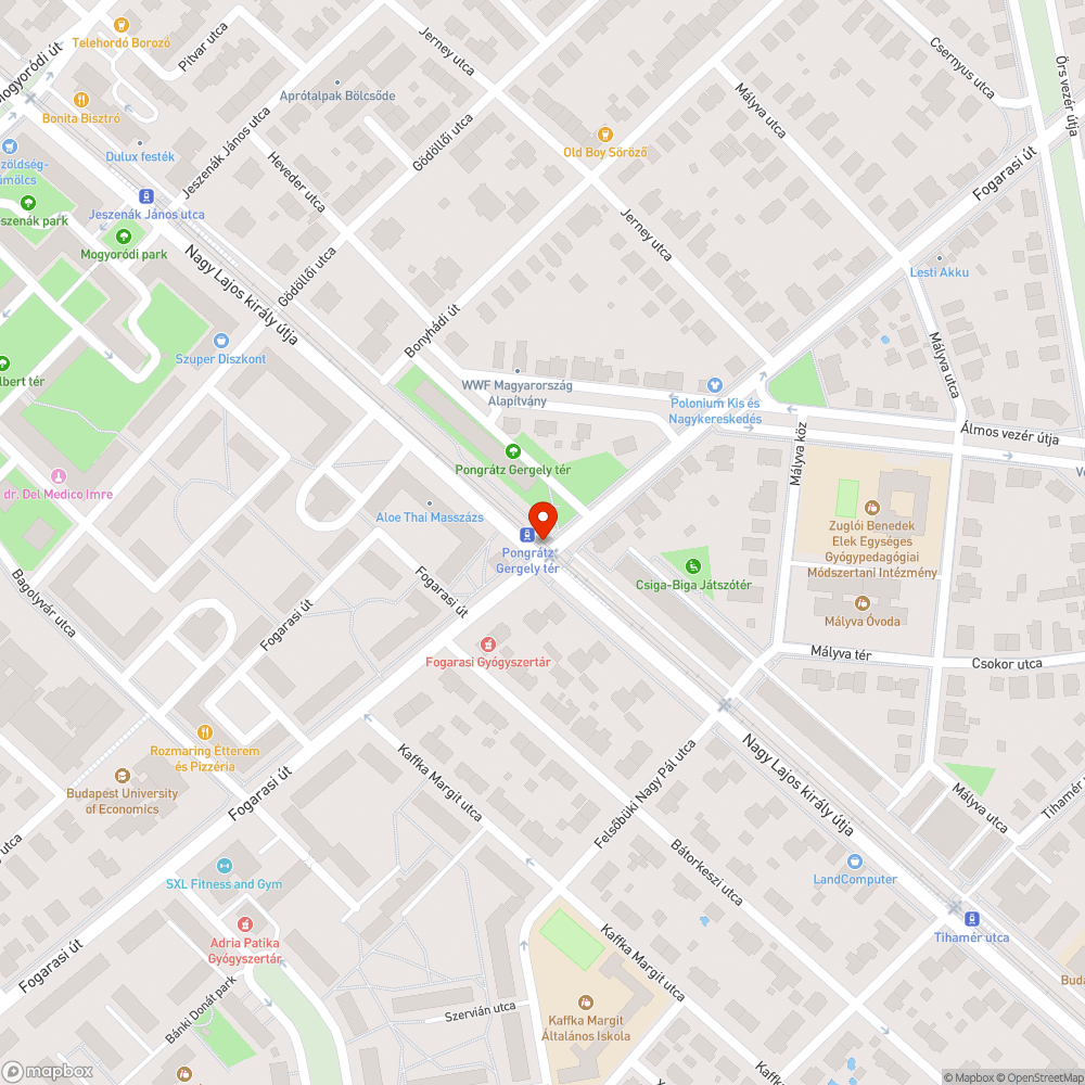 Leesett fedő bejelentés helye