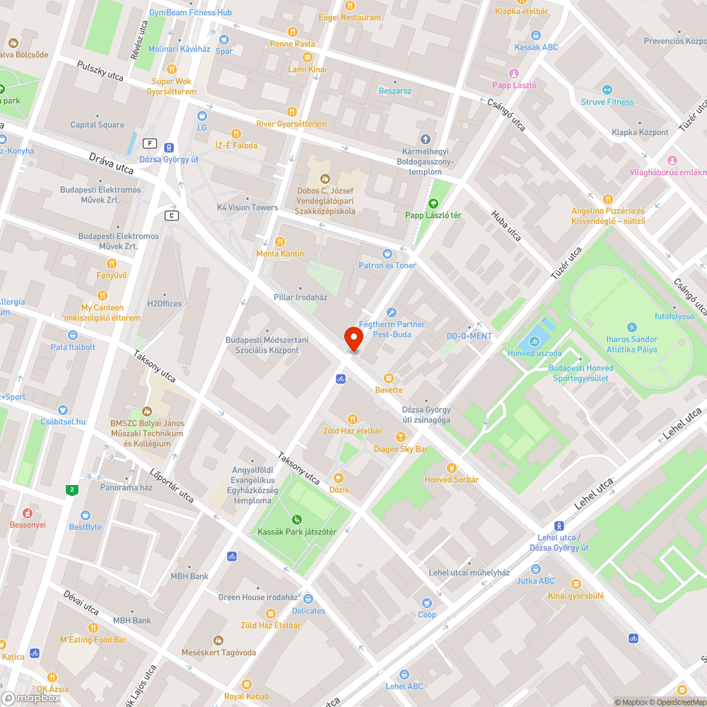 A gyalogátkelő nem lett visszafestve bejelentés helye