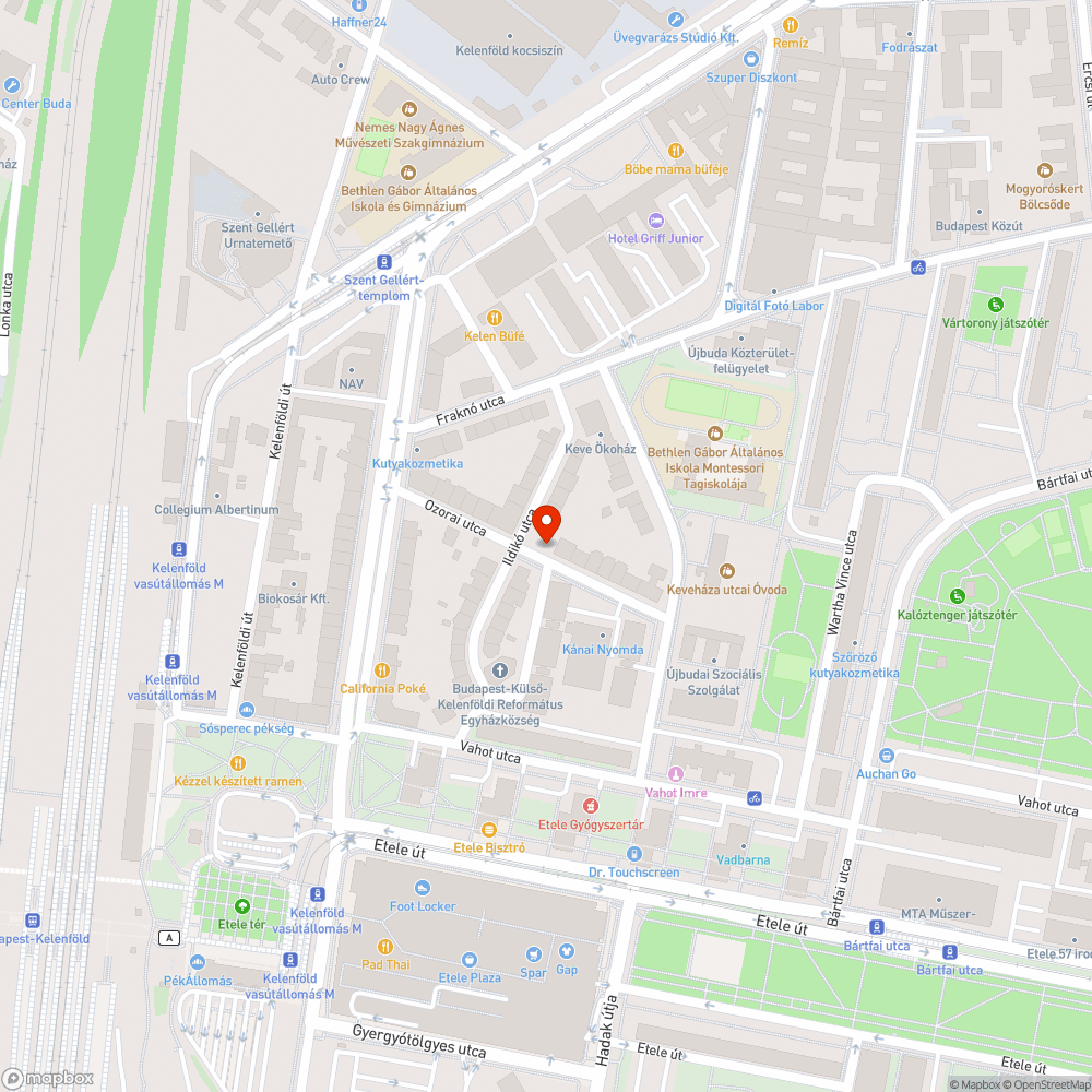 Korhadt fa bejelentés helye