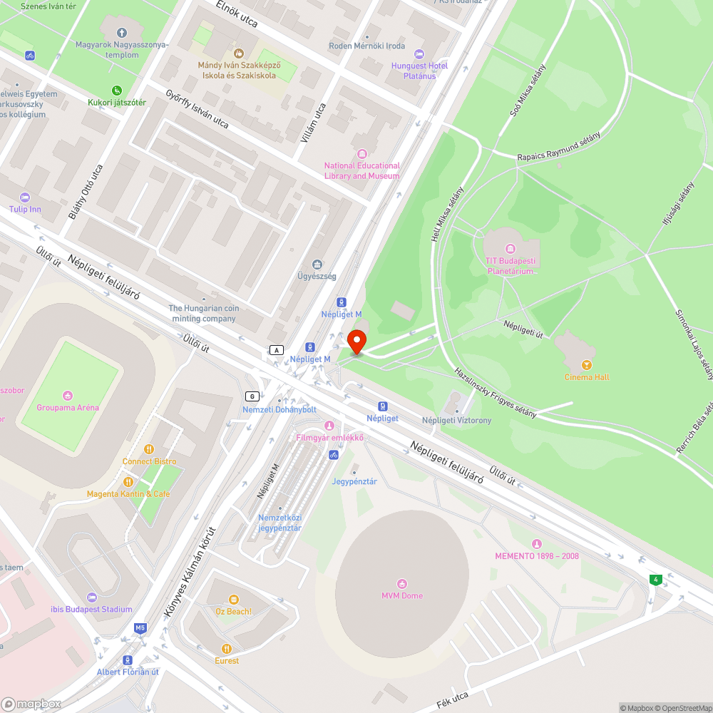 Ronda oszlop bejelentés helye