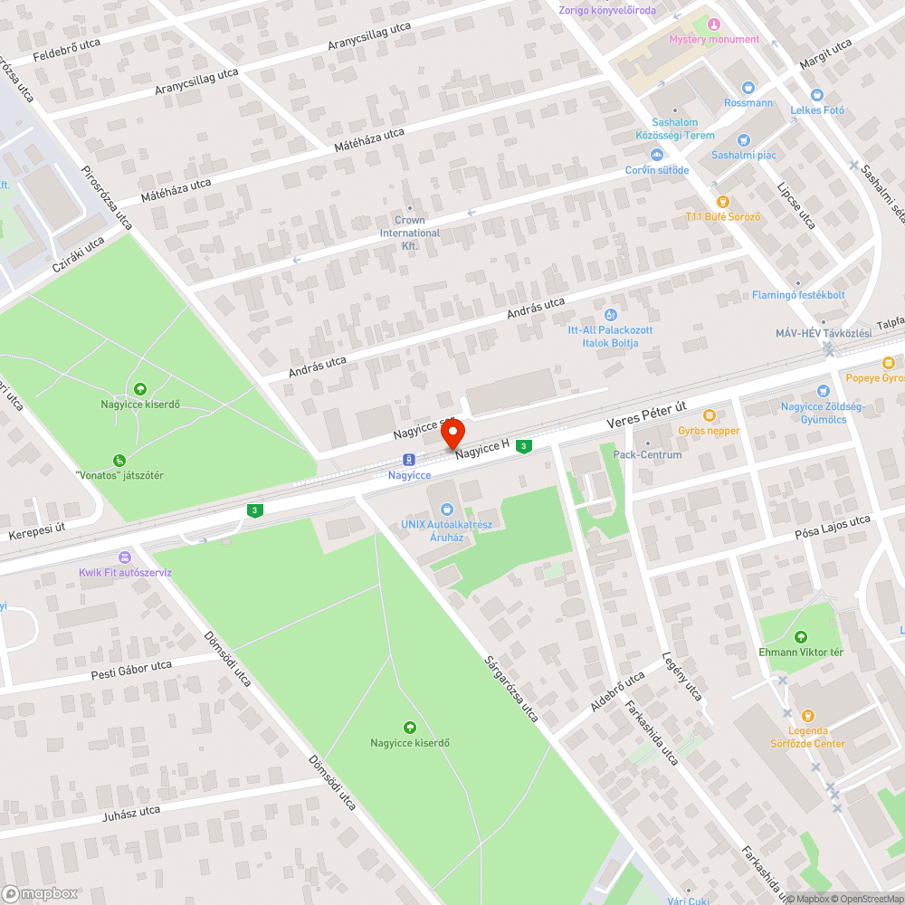 Olvashatatlan menetrendek bejelentés helye