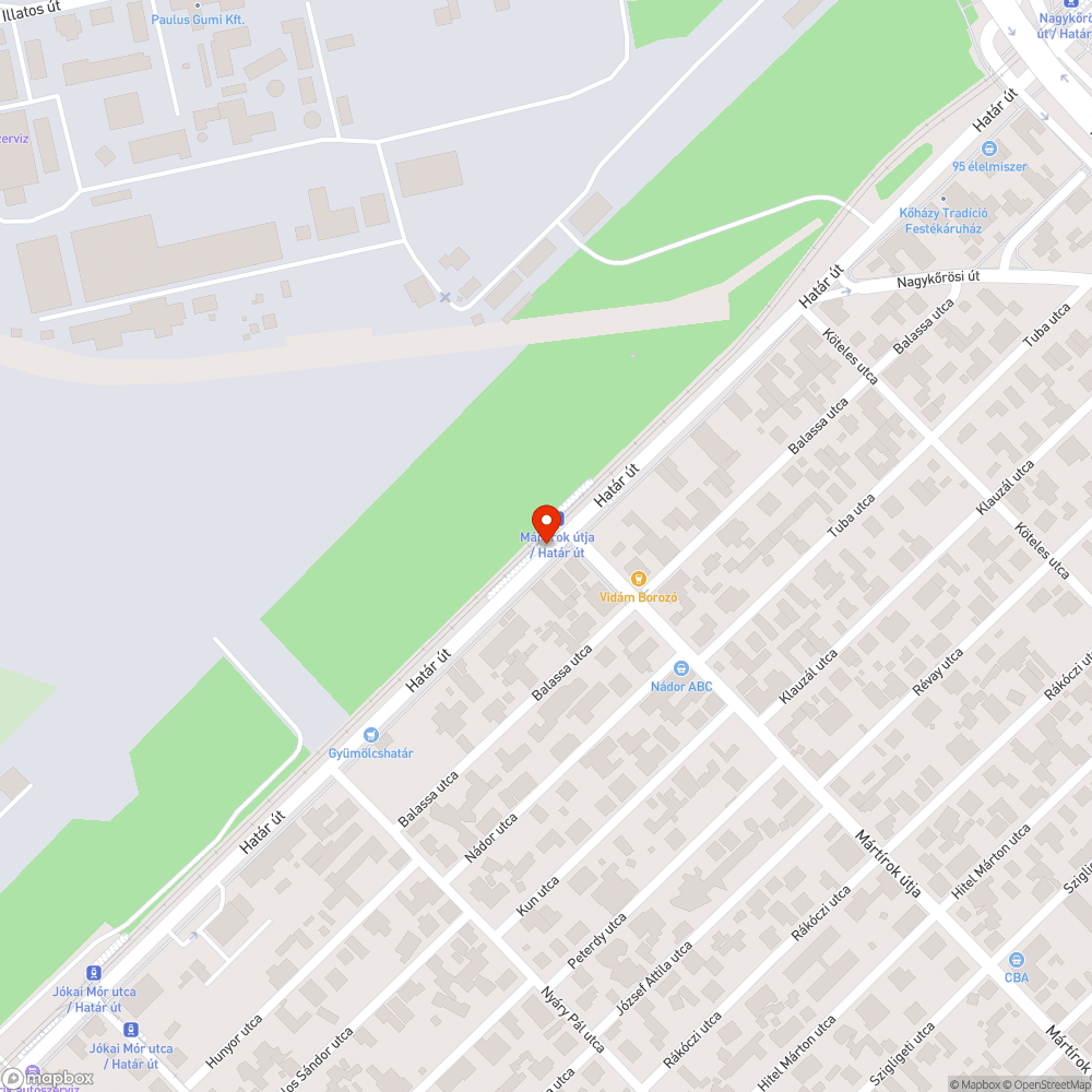 Leesett ajtó bejelentés helye