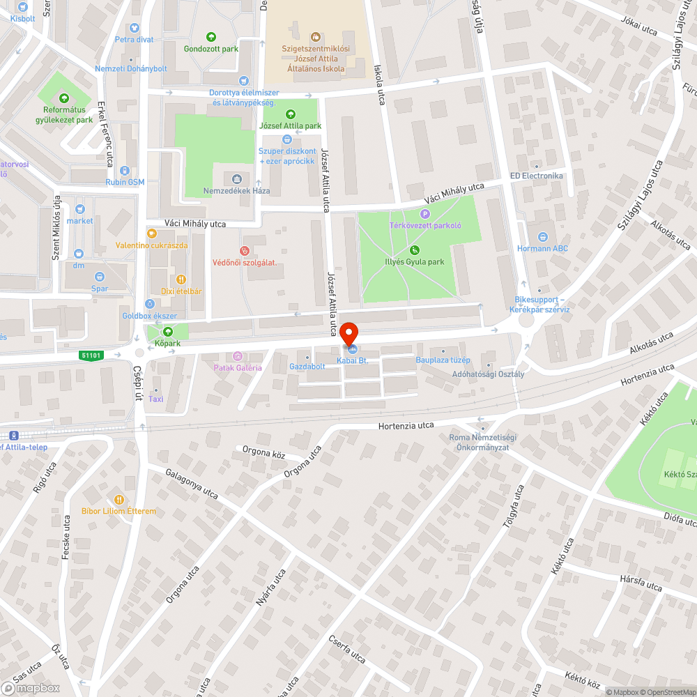 Nem működő leszállásjelző bejelentés helye