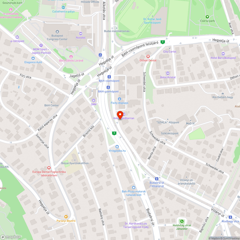 Hiányzó korlátok bejelentés helye