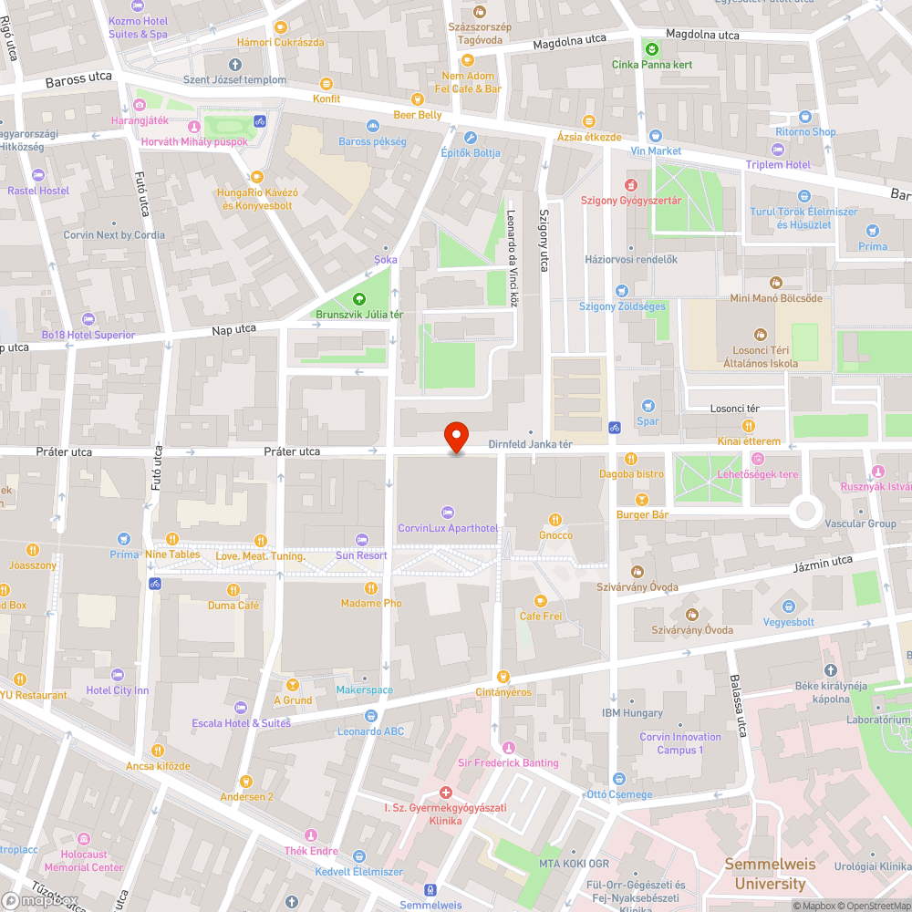 Szemetes zöld bejelentés helye