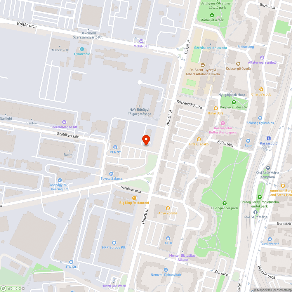 Elhagyott Lexus bejelentés helye