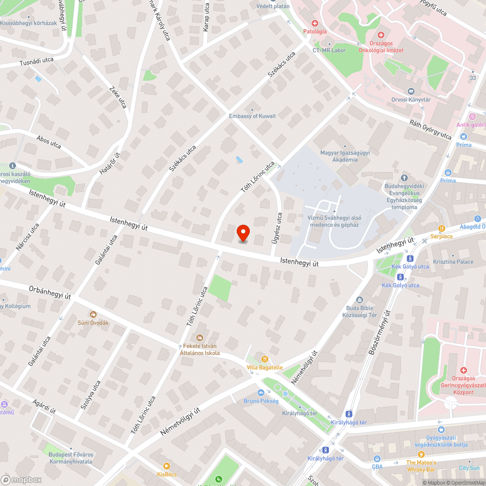 Szemét oszlopcsere után az Istenhegyi úton bejelentés helye