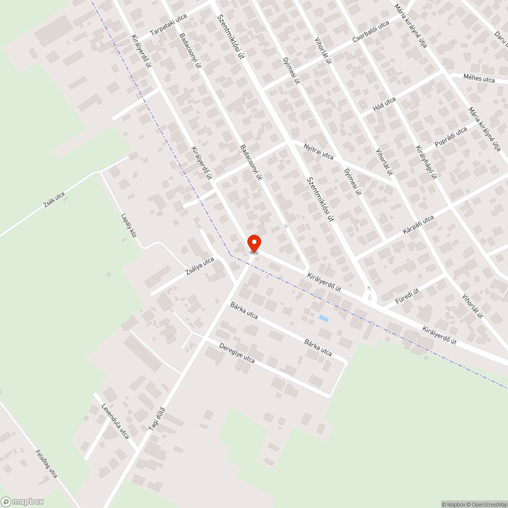 Megközelíthetőség bejelentés helye