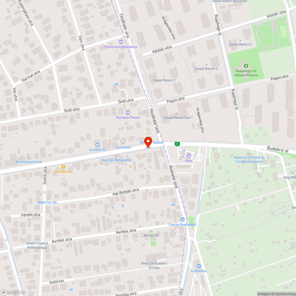 Összefirkált várók bejelentés helye