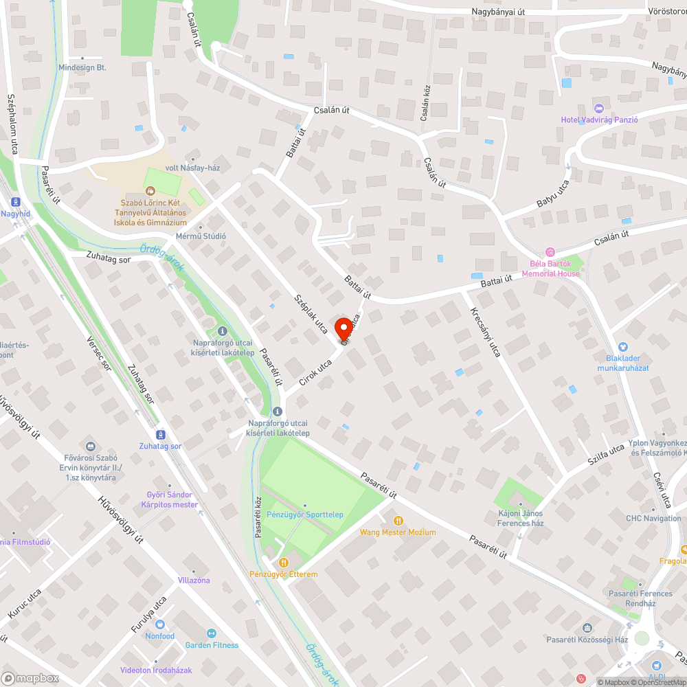 Karácsonyfa bejelentés helye