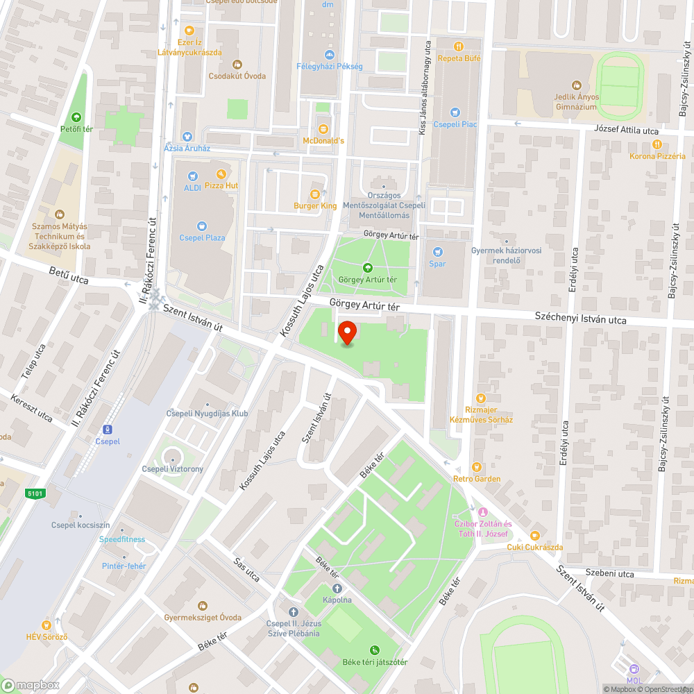 Nem ég az utcai lámpa bejelentés helye