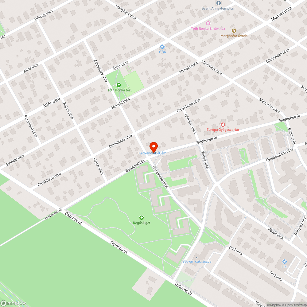 Rendszám nélküli Toledo bejelentés helye