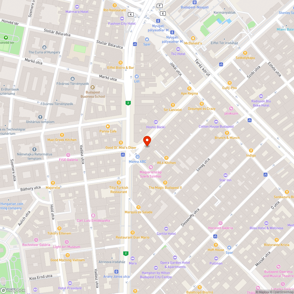 Kiégett kuka bejelentés helye