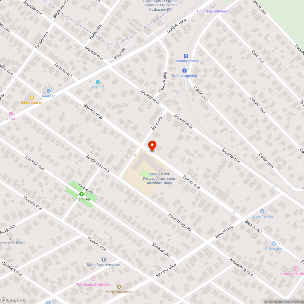 Szégyenletes állapotú váró bejelentés helye