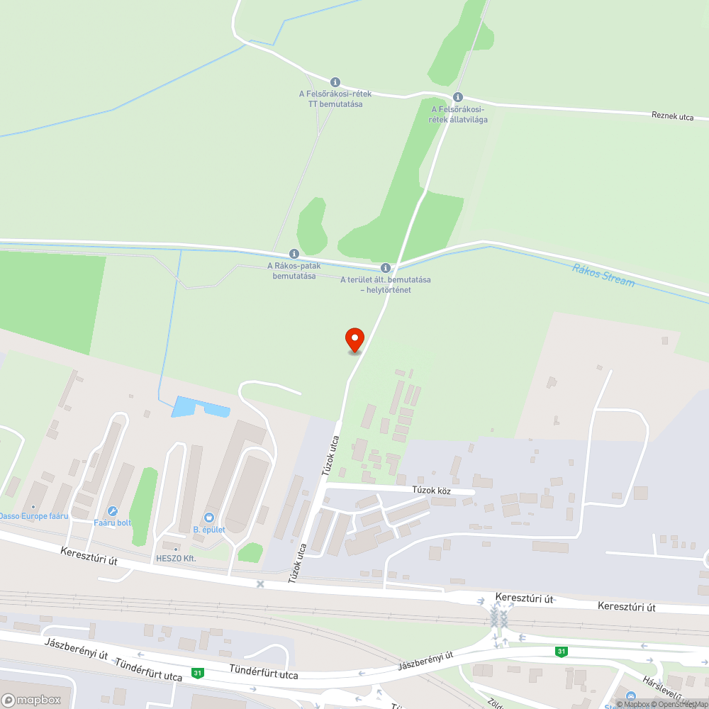 Zsákos szemét az erdöben bejelentés helye