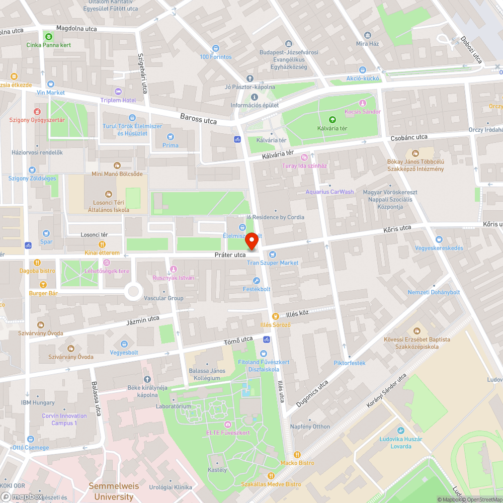 Nincs kuka bejelentés helye