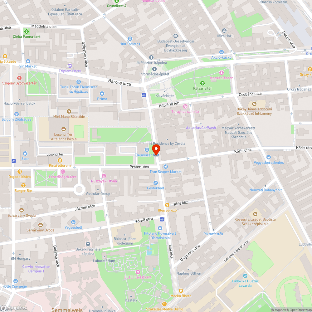 Üveg bejelentés helye