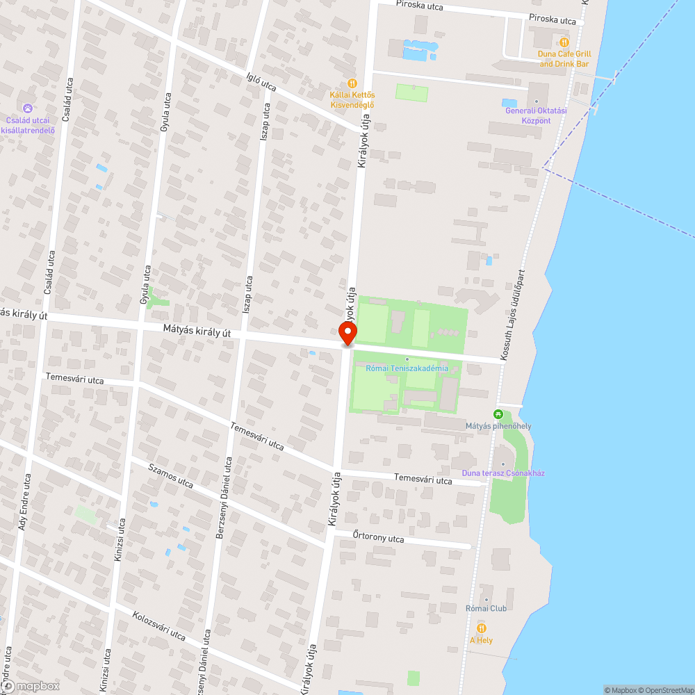 Gyalogos átkelés nagyon veszélyes zebra hiánya miatt bejelentés helye