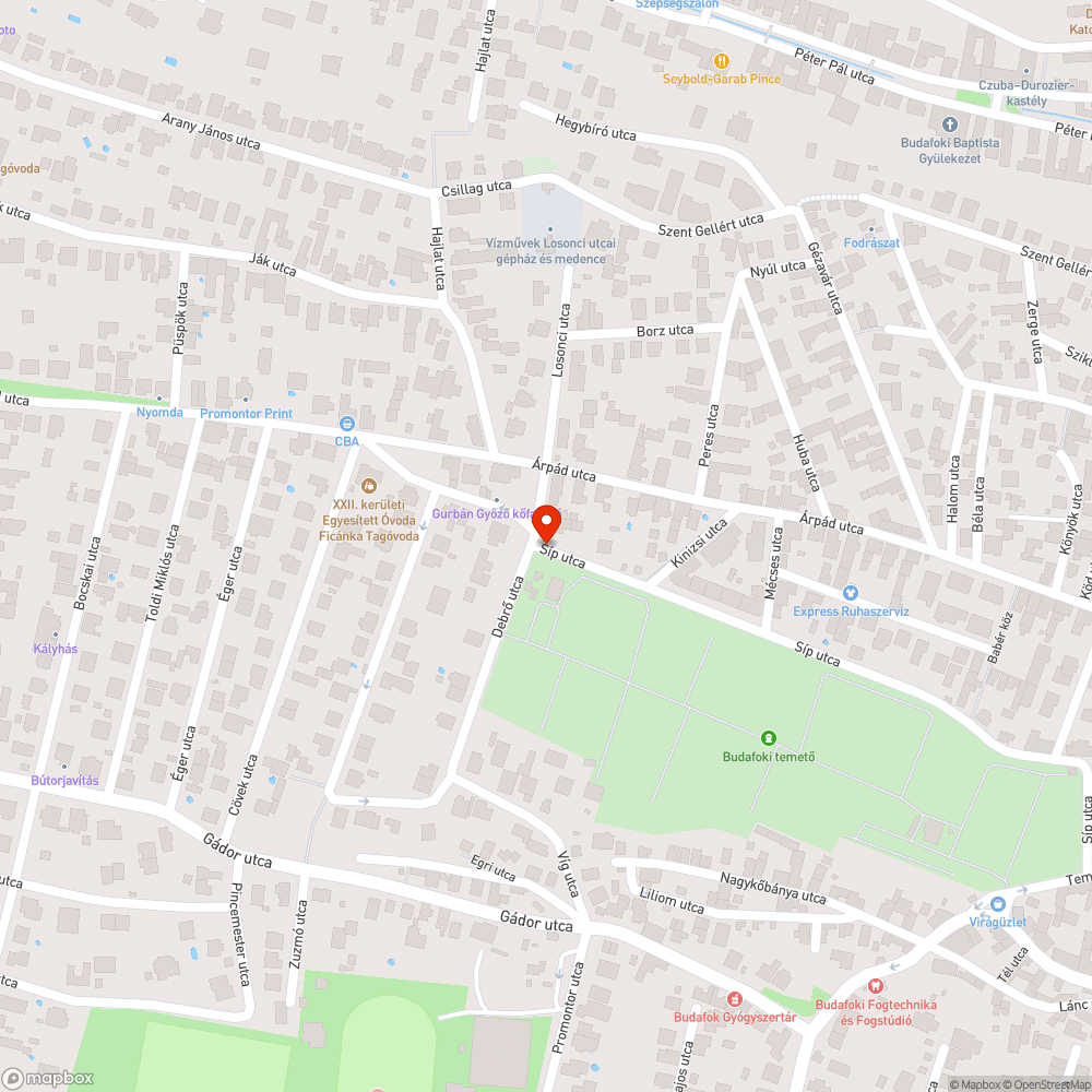 Nyomokban pirosat tartalmaz bejelentés helye