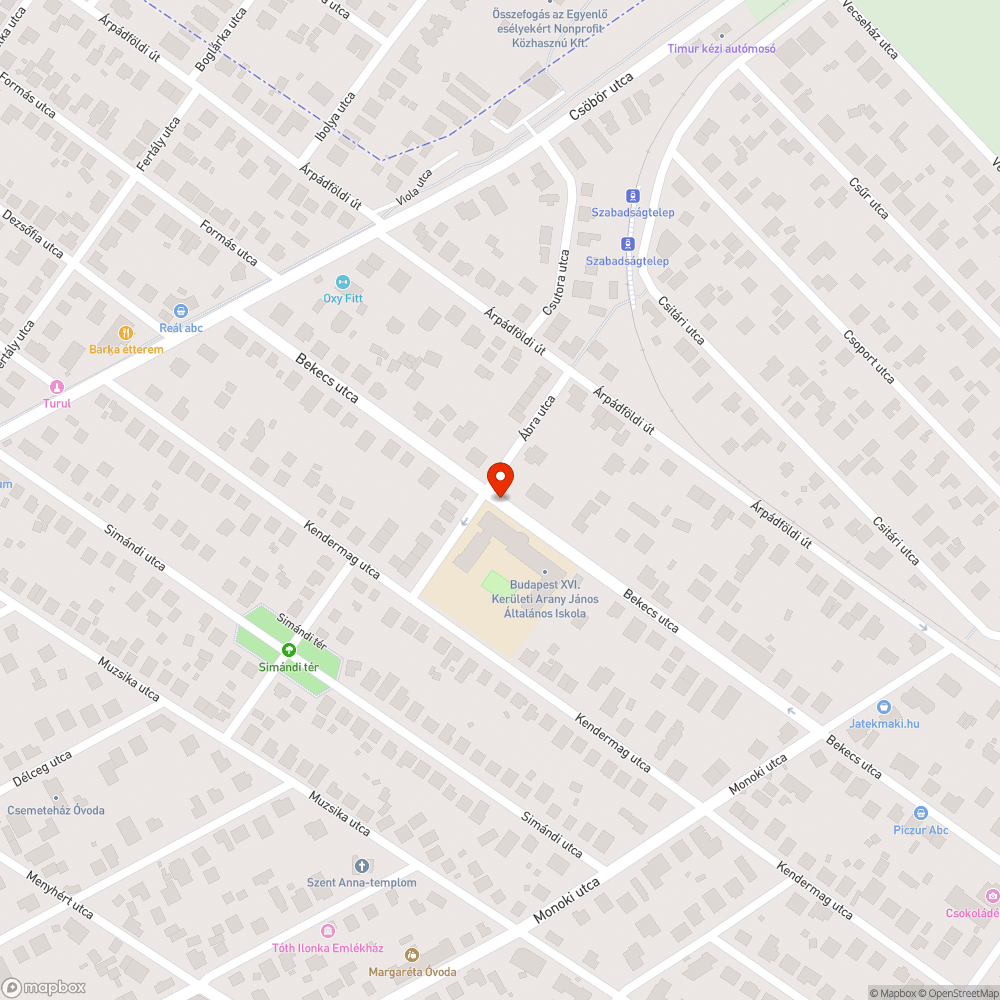 Firkák a menetrenden bejelentés helye