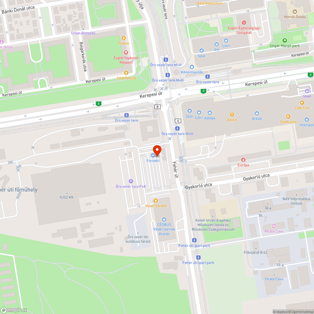 Megint kijött bejelentés helye