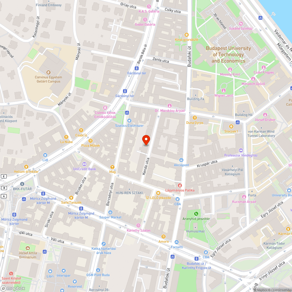 Kende u. bejelentés helye