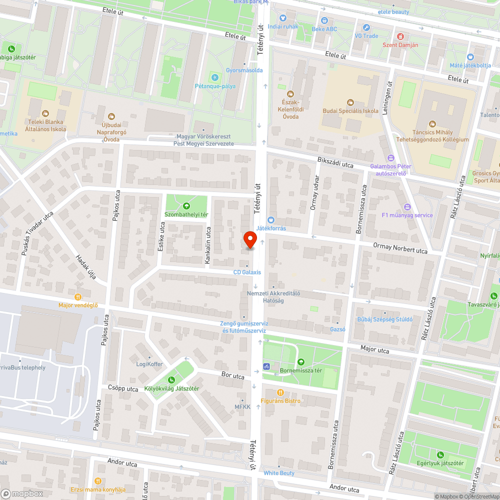 Beszakadt aknafedlap bejelentés helye