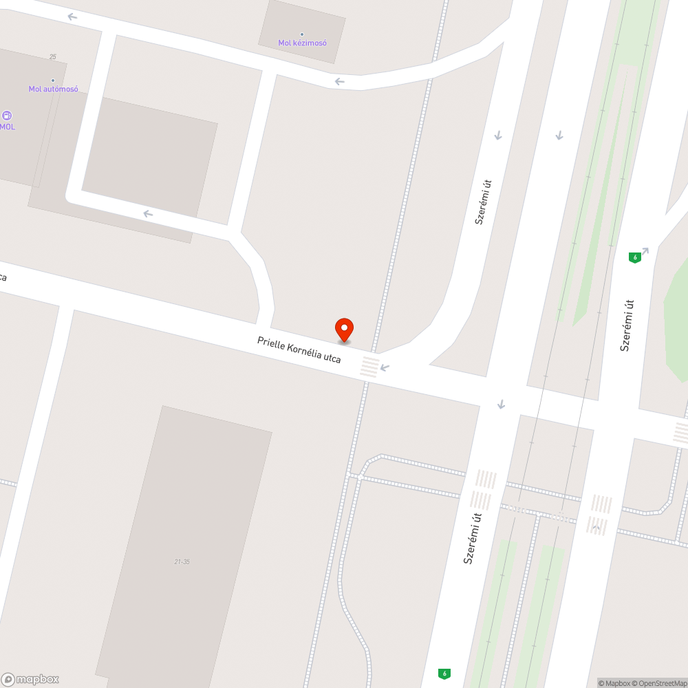 Hatalmas kátyú bejelentés helye