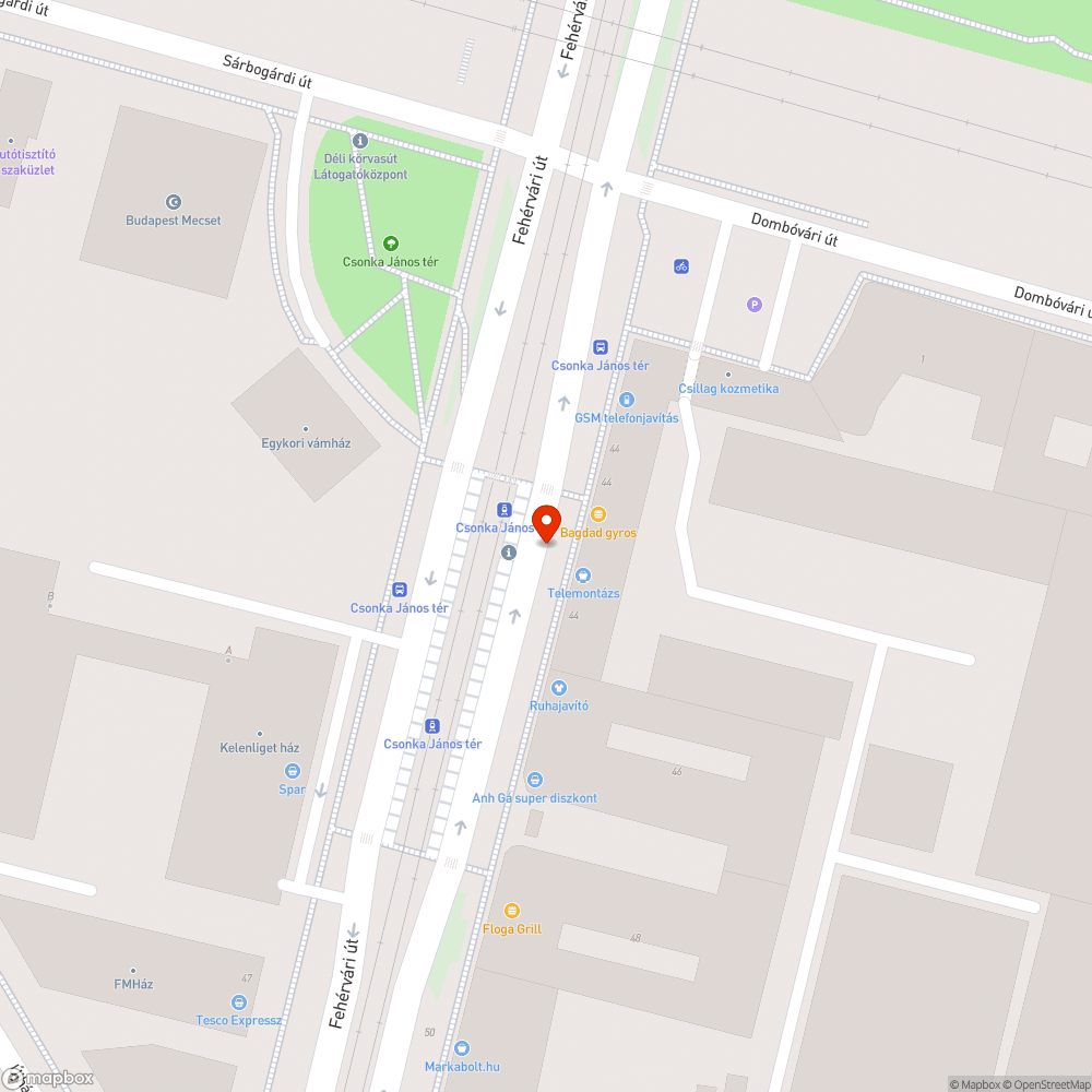 Hatalmas kátyú bejelentés helye