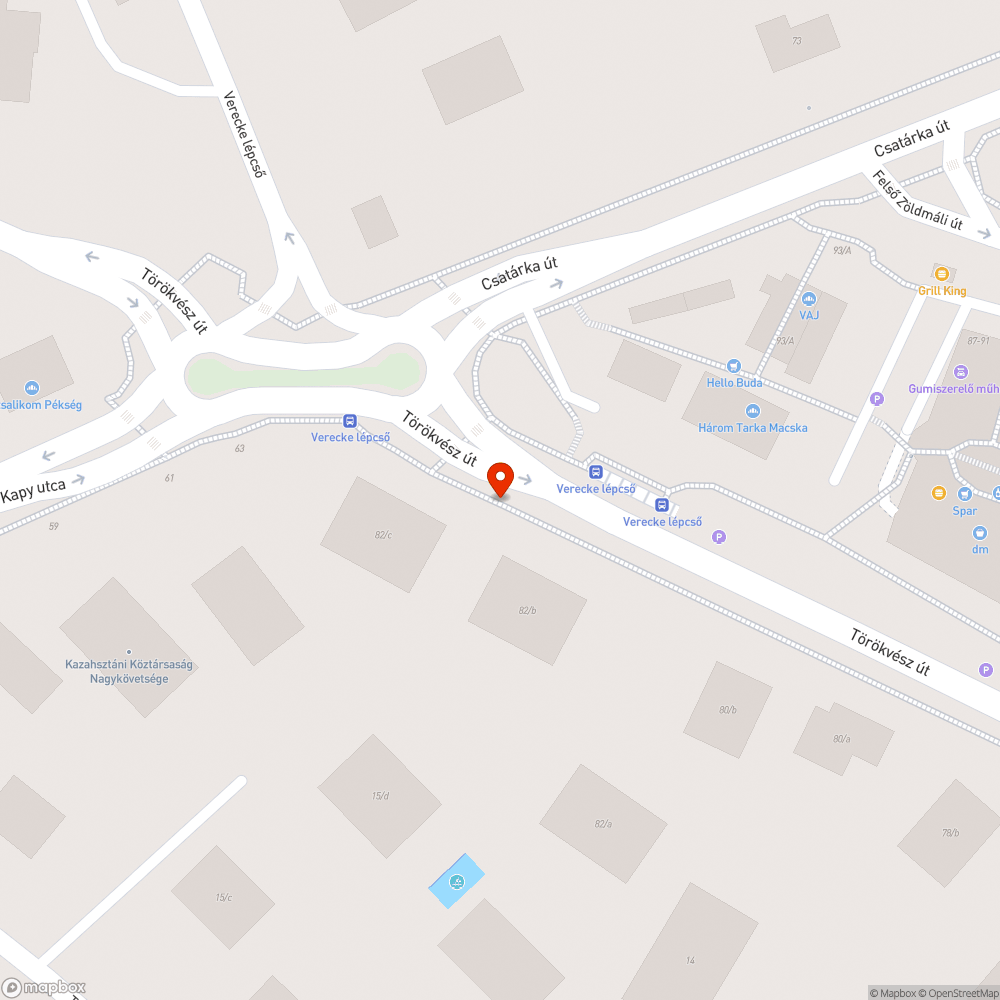 Járdán és zöldfelületen parkolás bejelentés helye