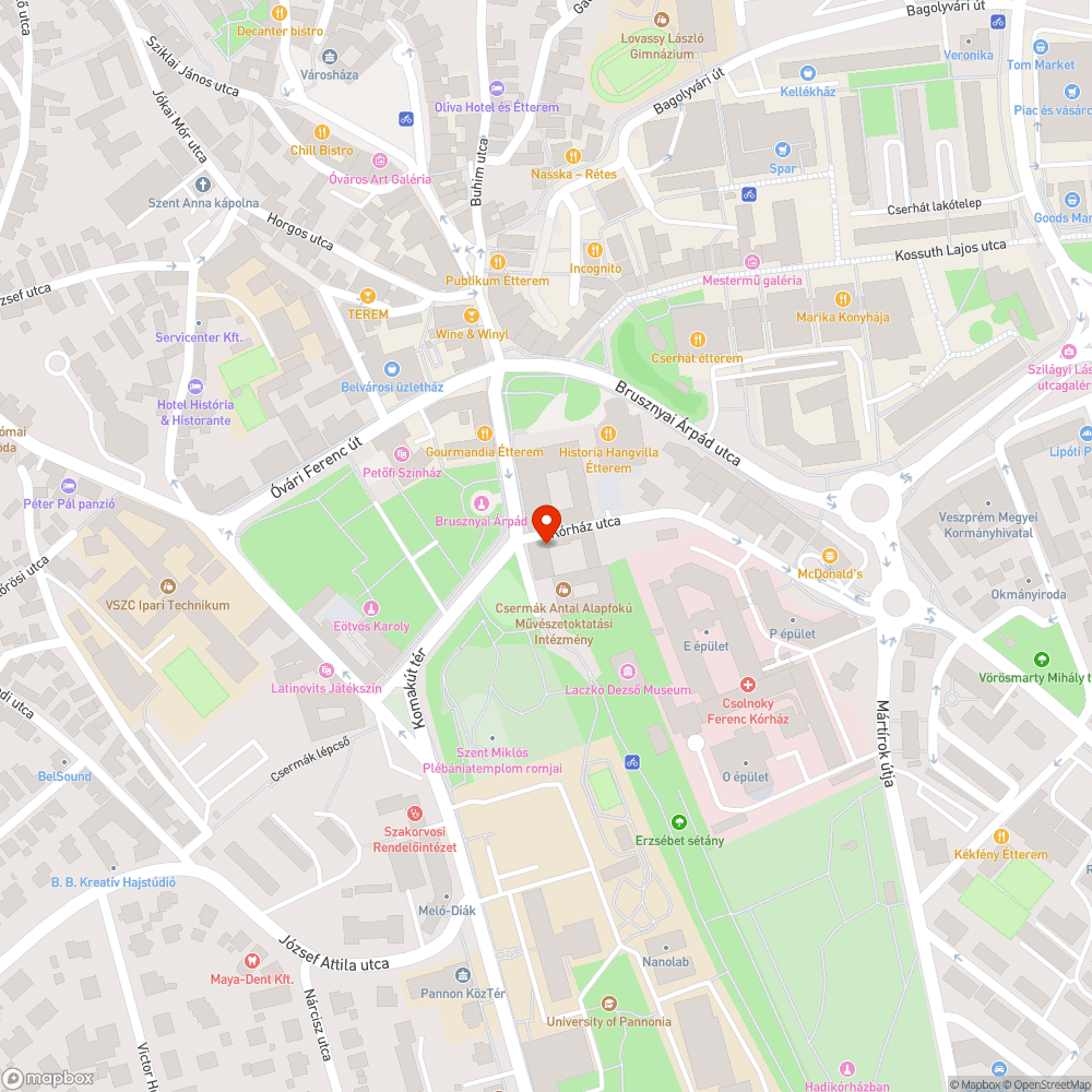 Szemét bejelentés helye