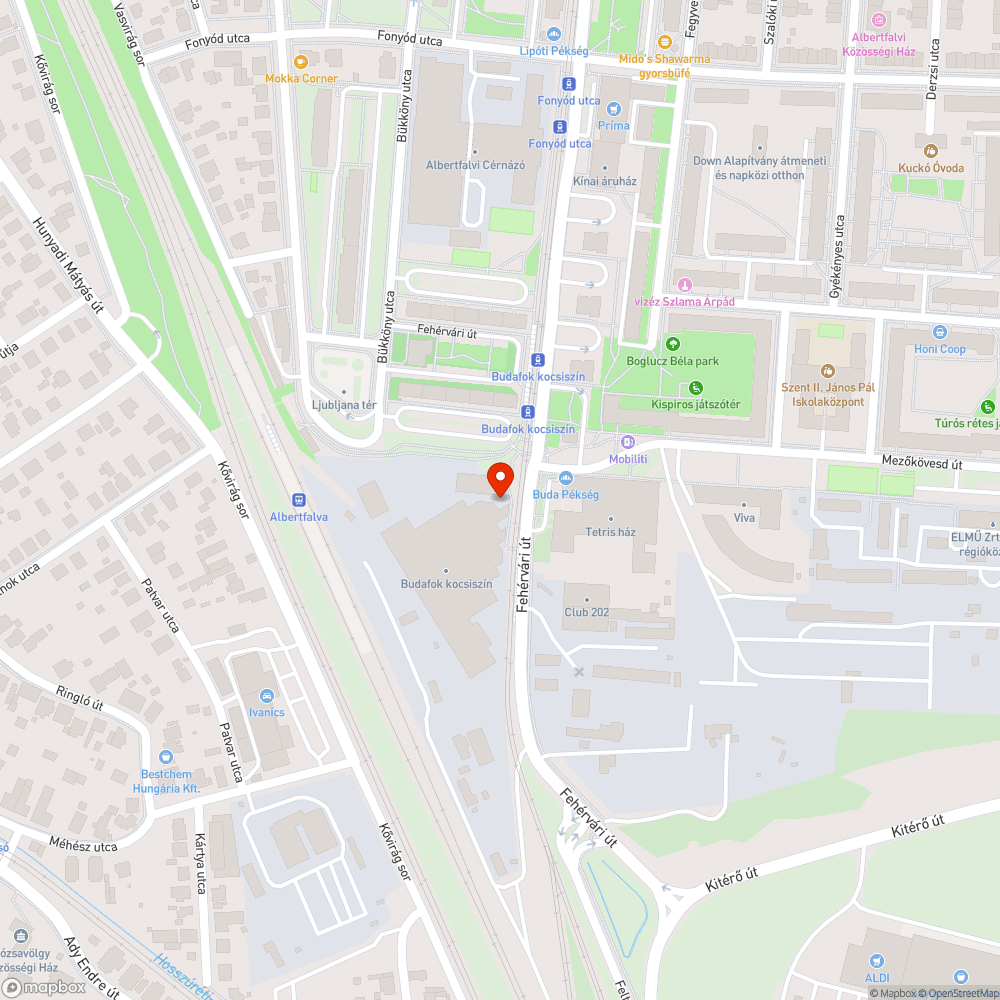 Nem működő hangosítás bejelentés helye