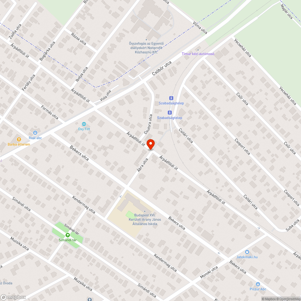 Karácsonyfával teledobált árok bejelentés helye