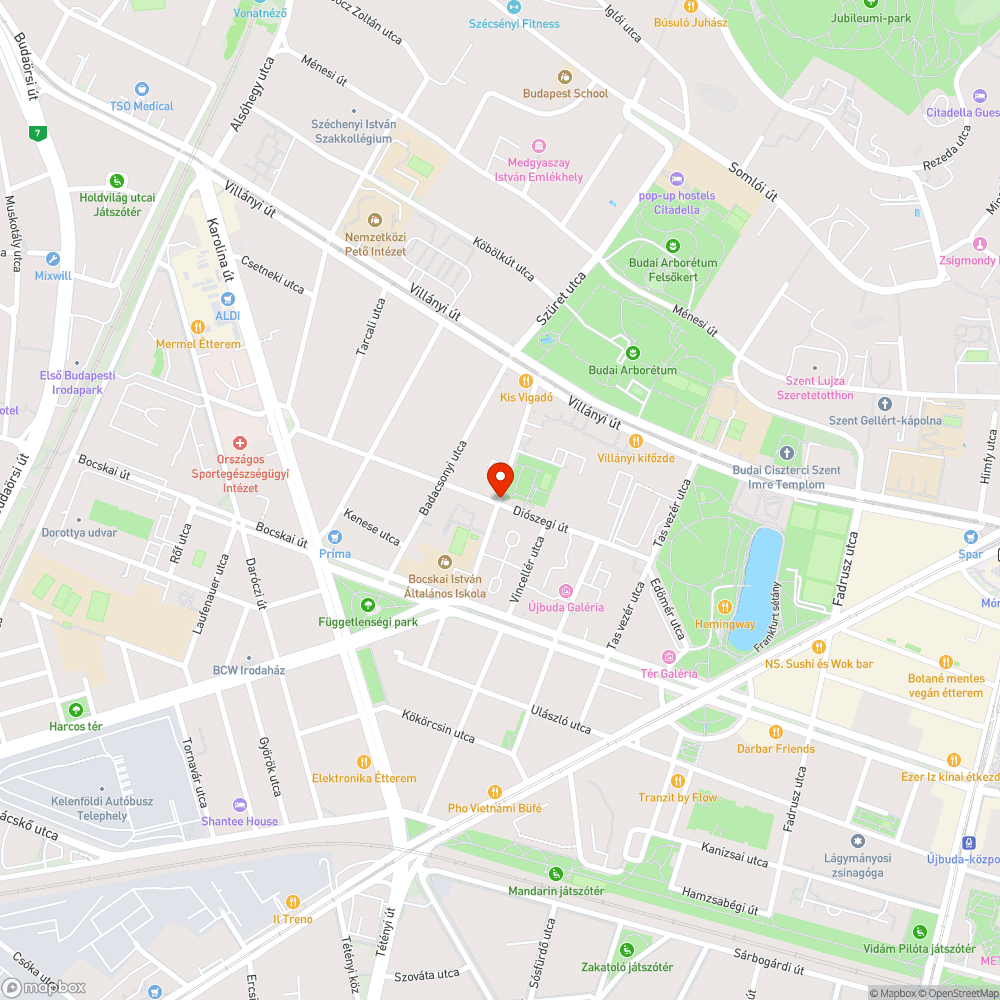 Kidőlt oszlop bejelentés helye