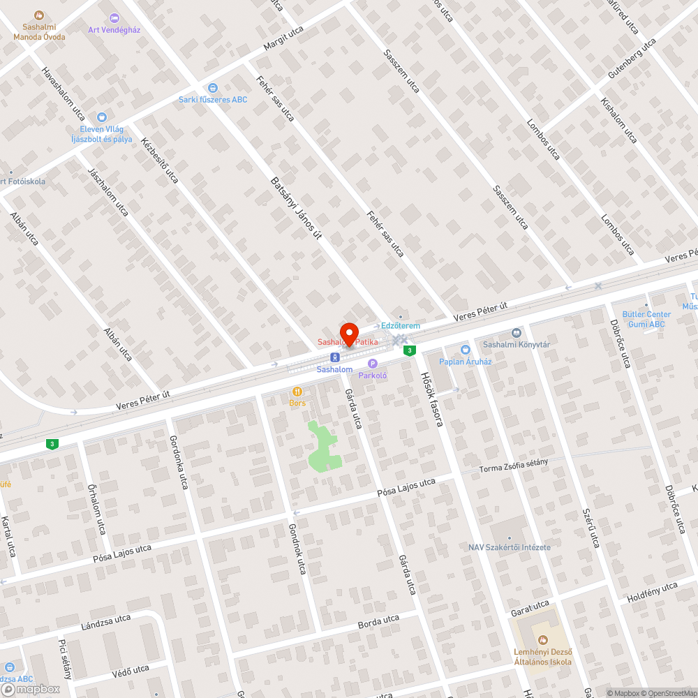 Graffiti a hévállomáson bejelentés helye