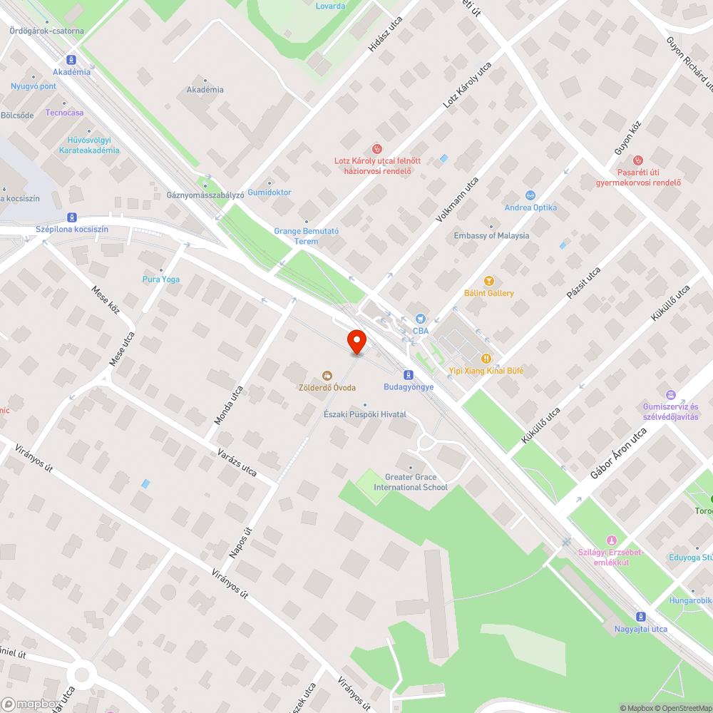 Megrogyott lépcső bejelentés helye